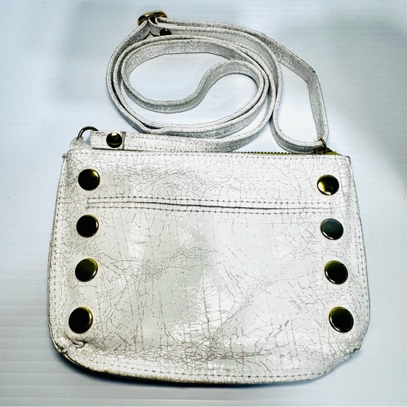 Hammitt White Small Crossbody Bag with Gold Accents - Picture 10 of 13